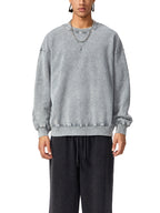 Unisex  Snow-washed Roman Vista Oversized Sweatshirt