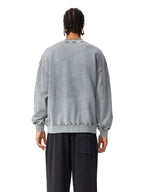 Unisex  Snow-washed Roman Vista Oversized Sweatshirt