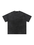 Unisex Snow-washed Sky Bound Sojourn Oversized T-Shirt