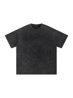 Unisex Snow-washed Sky Bound Sojourn Oversized T-Shirt
